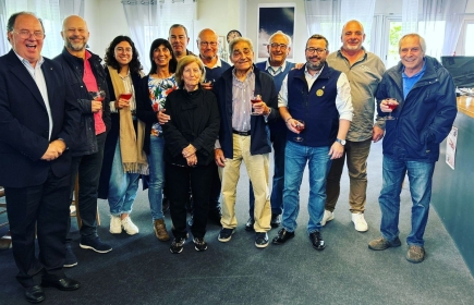 Visite du Rotary Club de Pombal dans le Born