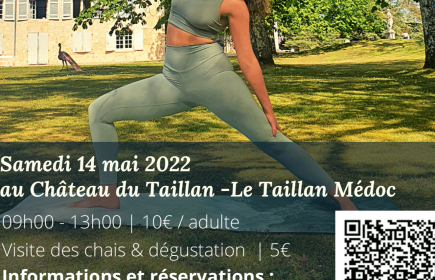 Un Yoga solidaire est organisé le 14/05/2022 par le rotary des portes du Médoc.